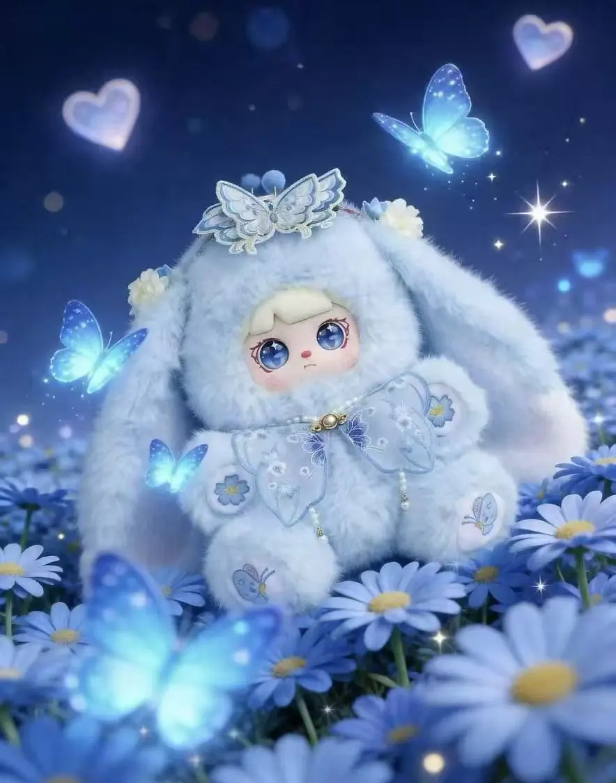 QU-MOCICI 800% Soft Stuffed Animal - Flower Adventure Themed Plush Doll with Hidden Design