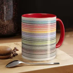 Novelty "I'm a Ray of Fucking Sunshine" Mugs, 13oz Reusable Funny Ceramic Coffee Mug, Hidden Message Art Tea Cup, Durable Drinkware Tumbler, Interesting Gift for Colleagues and Friends, Birthday Gift