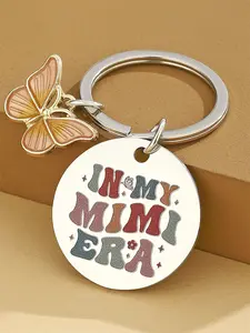 Mother's Day Gift Mimi Gifts for Grandma, Birthday Gifts for Mimi Trendy Cute Keychain Charm Jewelry, Best Grandma Gift From Grandkids, Christmas Mothers Day Gift Key Charms Key Accessories