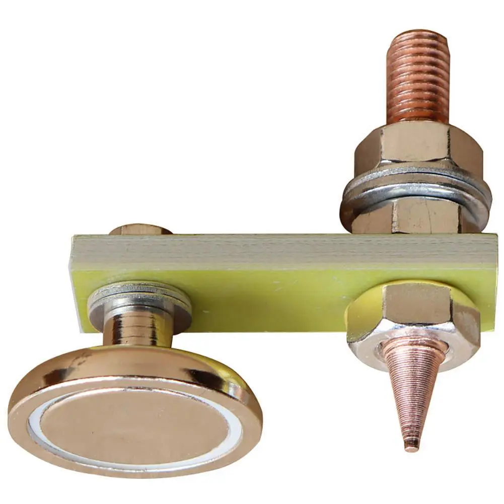 1pc Metalworking Welding Magnet Head, Magnetic Welding Support Clamp, Magnetic Ground Clamp Metal Plate, Welding Support Tool Accessories, Heavy Duty, Welding Accessory