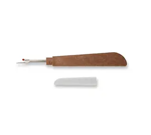 Wooden Seam Ripper with Safety Cap, Sharp Stitch Remover & Thread Cutter for Sewing, Embroidery, Cross Stitch, Quilting, Clothing Repair & DIY Crafts - 1 Piece
