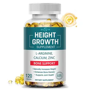 Balincer Height Growth Supplement, Supports Height Growth and Joint and Bone Health, 120 Capsules