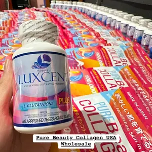 Luxcent Luminous Caps L-Glutathione with Marine Collagen Japan Formula, 60 Capsules