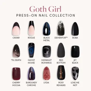 Glamnetic Goth Girl Press On Nail Collection Glamnetic Goth Girl Press On Nail Collection