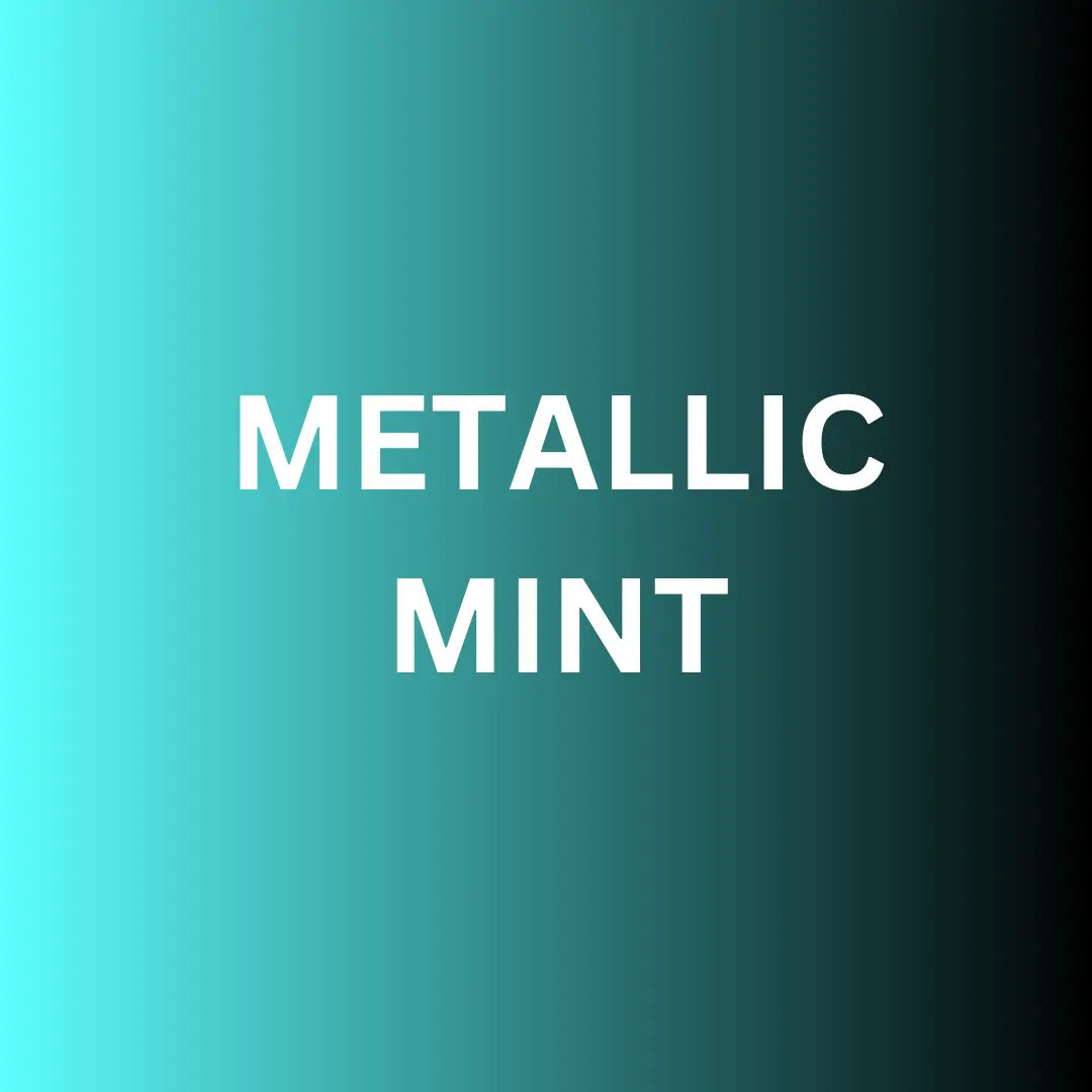 3D Metallic Mint Super Puff Heat Transfer Vinyl - Heat Press Supplies, Cold Peel, Design-Friendly for DIY Customized Craft, Compatible with Similar Fabrics & Children's Clothing (270-280 for 10 Seconds)