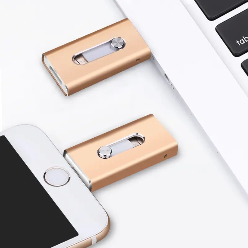 For iPhone 2TB USB Flash Drive USB 3.0 Sticks External Storage Pen Drive Phone Android PC Copy Photo Videos Files memory stick storage