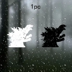 Kaiju Godzilla Vinyl Sticker Car Wall Window Decal, Durable Adhesive Material for Doors Windows Laptops Bags Furniture Bumpers