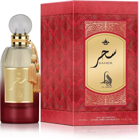 Al Absar Saher Perfume 100ml for Men and Women, Citrus, Green Tea, Musk Scent