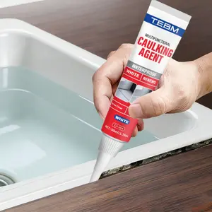 Universal Waterproof Quick-Drying Grout, RV Kitchen Bathroom Sealant for Effective Gap Repair, Ideal for Bathtub Sink Floor Shower Tiles, Versatile Use