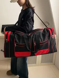 Large Capacity Travel Bag, Multi-pocket Design Adjustable Shoulder Bag, Multi-functional Travel Bag for Men & Women, Travel Essentials