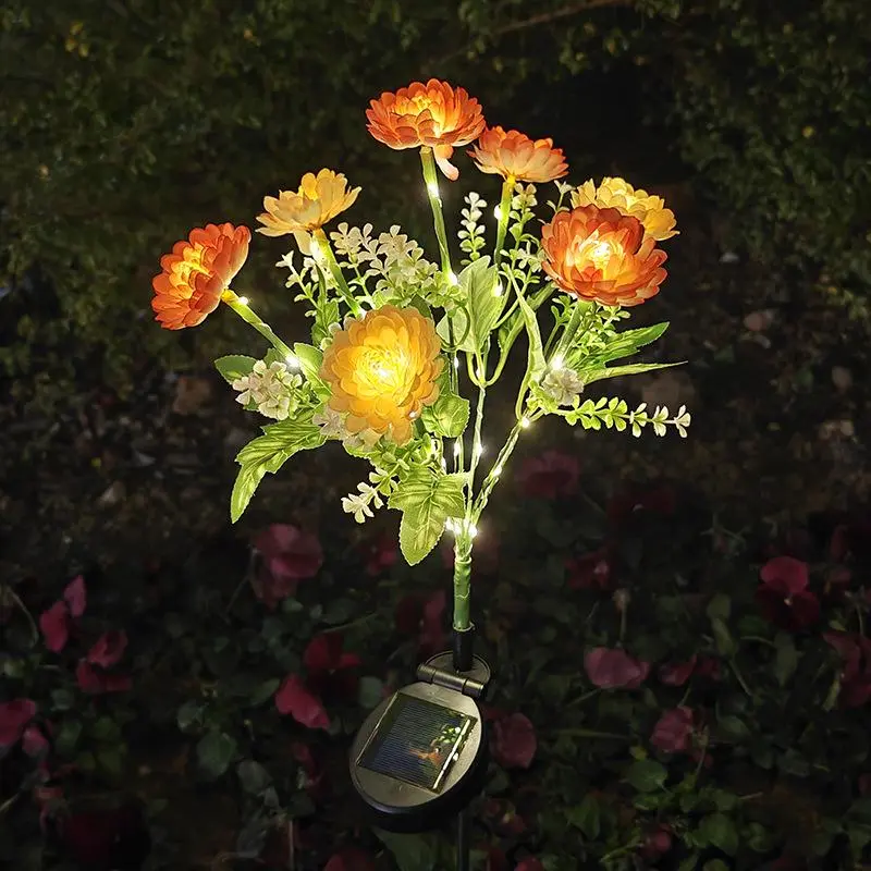 7 heads snow lotus yellow