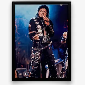 Michael Jackson Glossy Photo Poster, Fans Gift