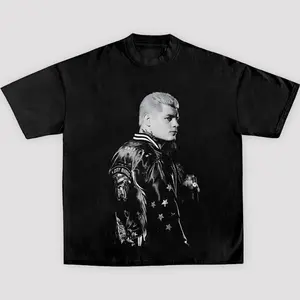 CODY RHODES TEE, Wrestling Tee, WWE Tee, Wrestling Gift, Sports Shirt, Workout T-shirt Menswear Streetwear Crewneck Clothing