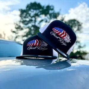 Black and White Yupoong Classic Ghost Ridge Freedom Feather Lightweight Stylish Durable Material Unique Design