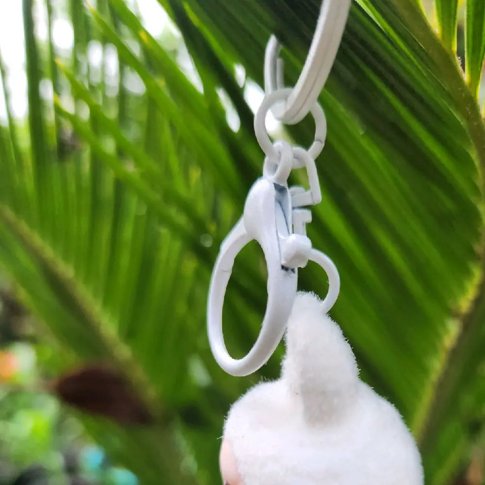 Sitting bobo keychain