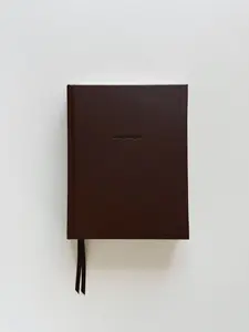 Chocolate Leather V3 Undated Modern Christian Planner – Faith-Based Planner - Bible Study, Sermon Notes, Prayer Requests, Goal Setting, Finances & More