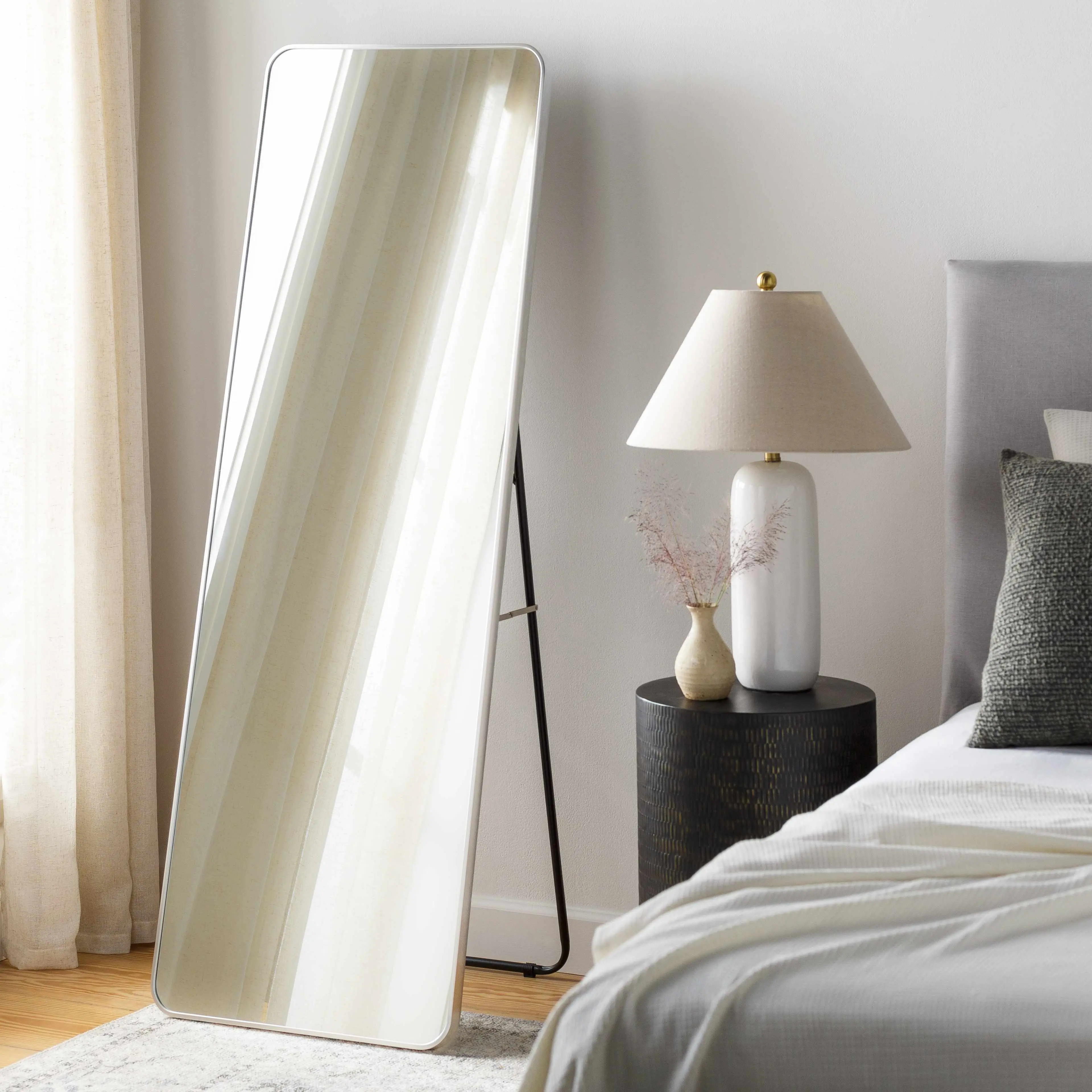 Ottersberg Full Length Floor Standing Mirror - Modern Home & Room Decor Piece for Home Supplies