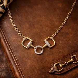 Horsebit Chainlink Necklace