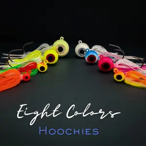 Magictail Round Head Squid Hoochie Jig