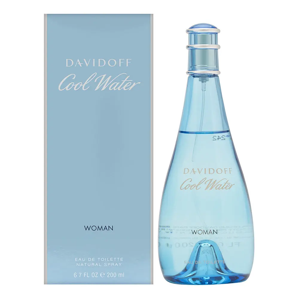 Cool Water by Davidoff for Women 6.7 oz Eau de Toilette Spray