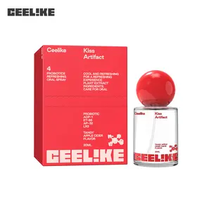 CEELIKE Probiotic Oral Spray - Apple Vinegar Flavor 20ml Breath Freshener Infused with Probiotics & Natural Plant Extracts Sugar-Free Portable & Convenient Antibacterial Gum Care
