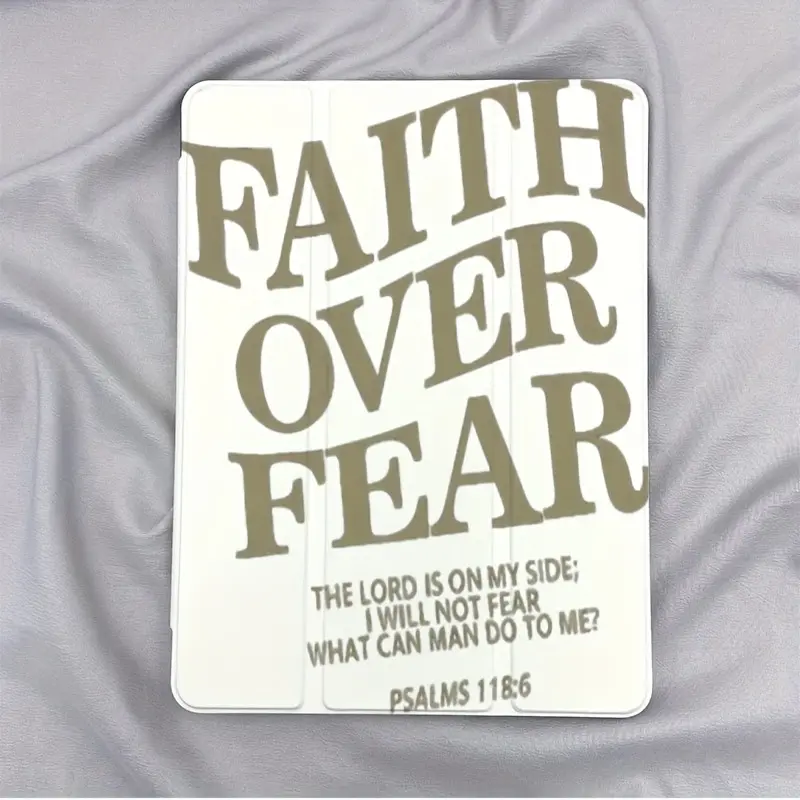 This foldable, non-slip TPU case features a wavy English alphabet pattern and comes with an adjustable stand and pen slot. Suitable for Samsung iPad mini, iPad Air, iPad Pro, iPad 10th and 11th generation iPads.