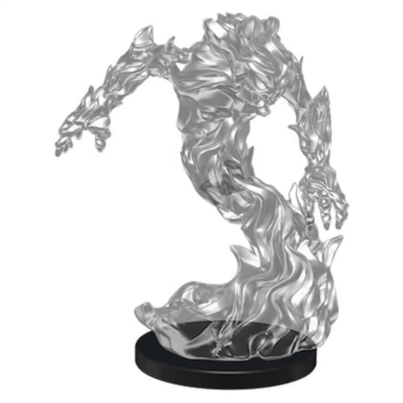 WizKids WZK73354 Pathfinder Deep Cuts Medium Fire Elemental W5 Miniature, Fantasy Collectibles, Highly Detailed Battles Figurines, Primed and Ready to Paint