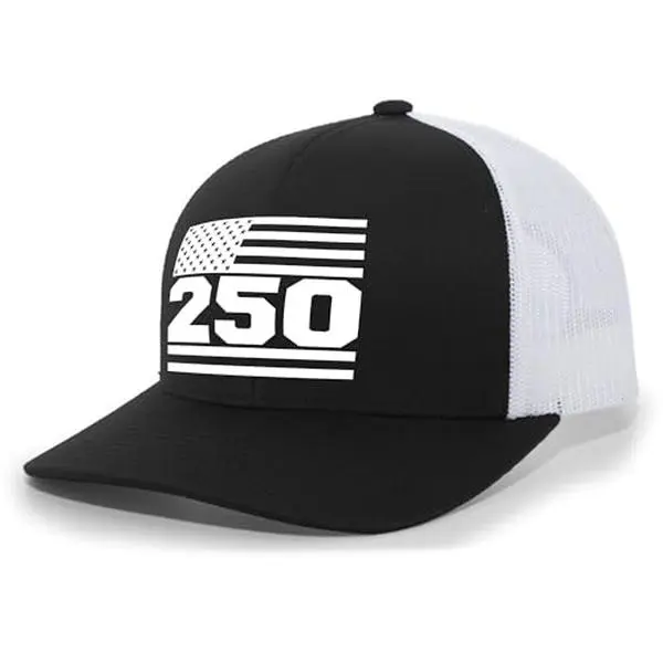 Patriot Pride Reckless Patriot Mesh Back Trucker Hat – 250th Anniversary American Flag Design