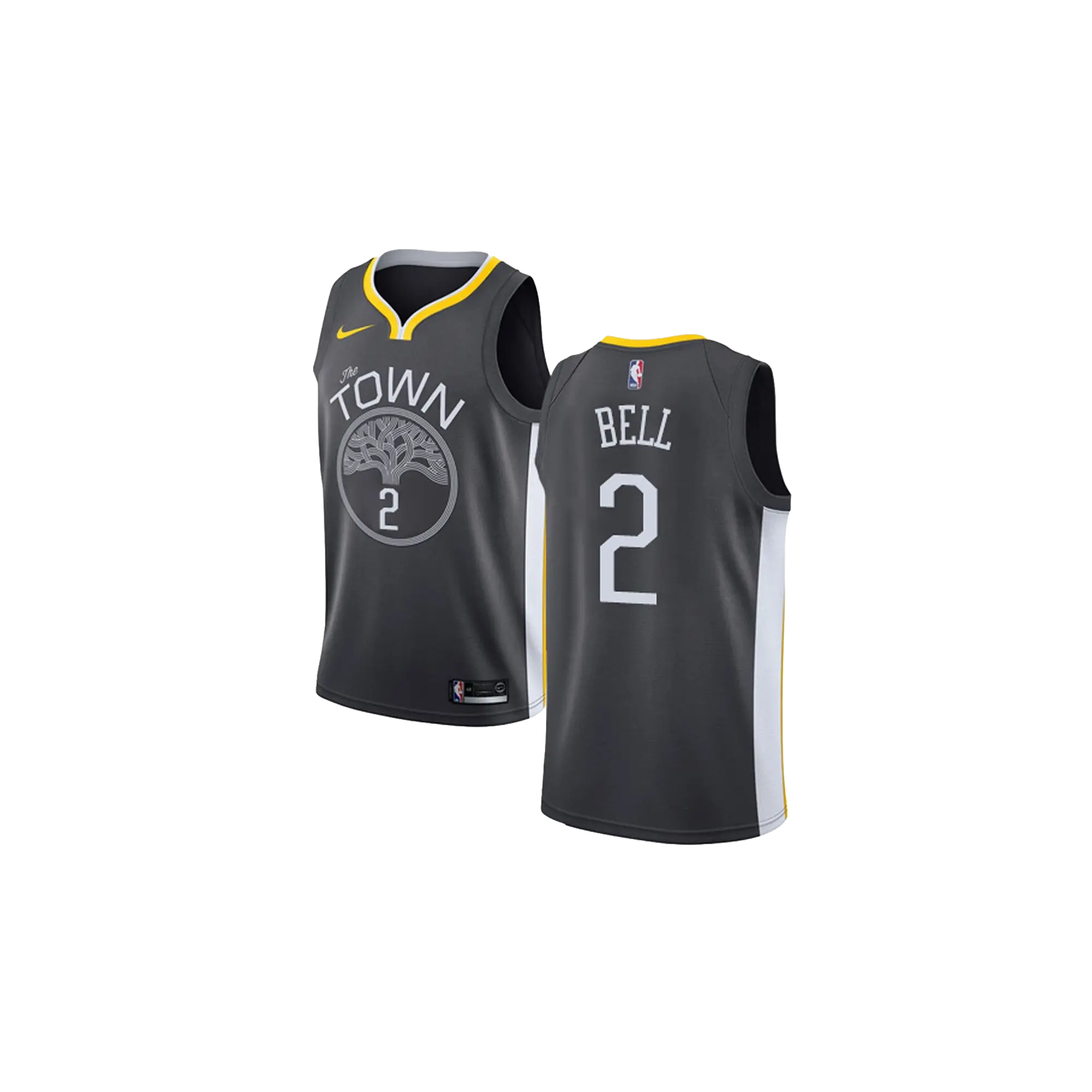 NBA GS Warriors Statement Swingman Jersey "Jordan Bell" 877205 066