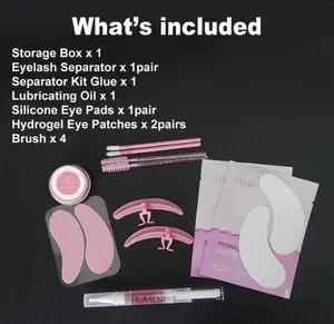 Eyelash Separator Kit For Eyelash Extension Efficient aid Silicone Pads For Eyelash Grafting For Beginners Professional Tool