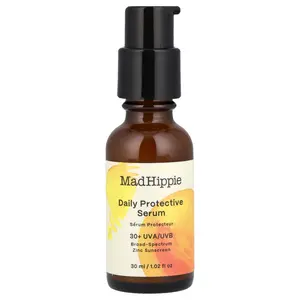 Mad Hippie Daily Protective Serum, SPF 30+, Fragrance-Free, 1.02 fl oz (30 ml)