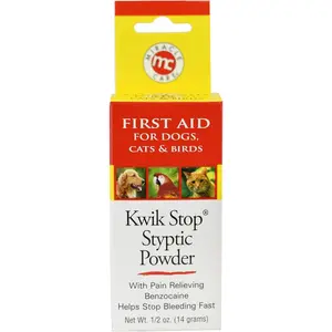 Miracle Care Kwik Stop Styptic Powder 0.5oz