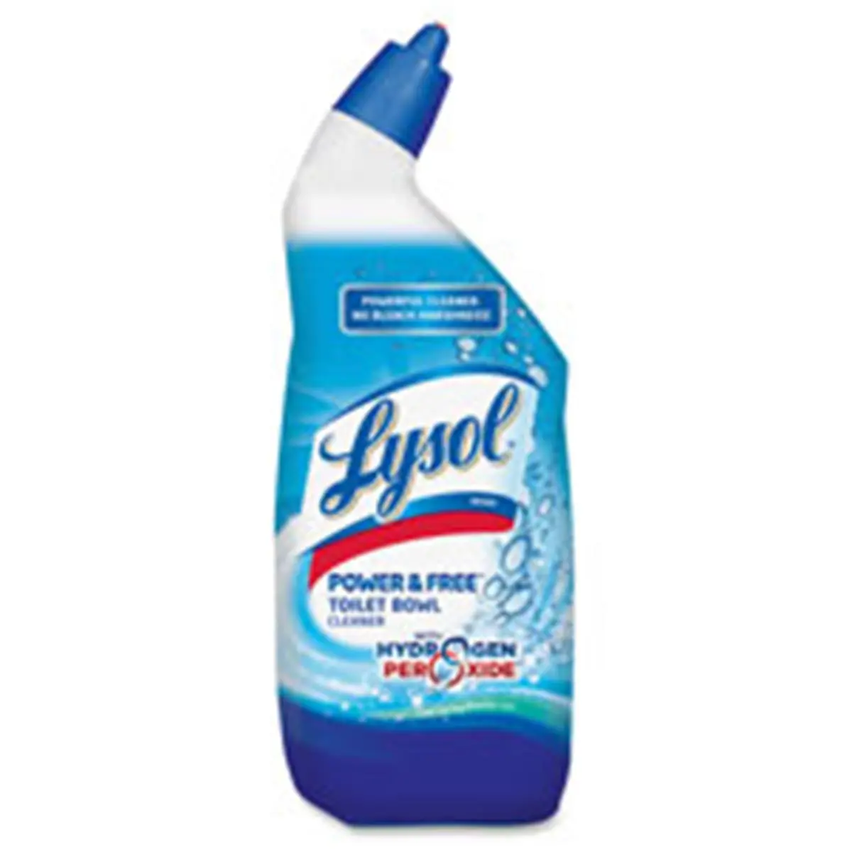 Lysol Scented Hydrogen Peroxide Liquid Toilet Bowl Cleaner - 24oz Blue-White Household Cleaning Solution with Fresh and Clean Cool Scent