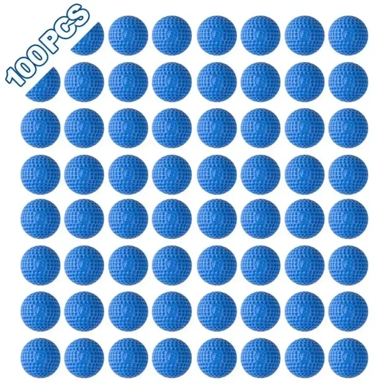 Colorful Refill Balls Golf EVA Foam Soft Apollo Balls Bullet for Nerf Rival Zeus Apollo Refill Toys Xmas Gift for Children Kids