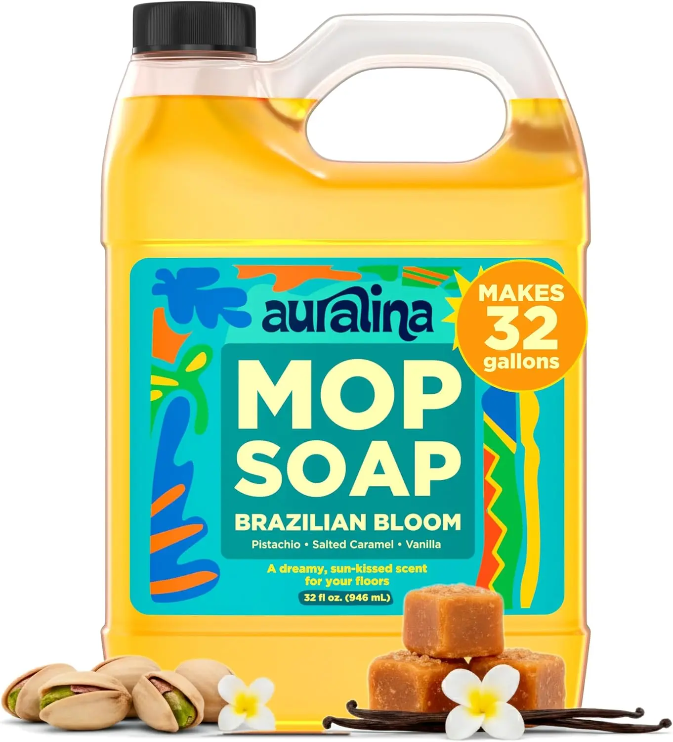 Mop Soap Brazilian Bloom Concentrated Floor Cleaner 32 oz