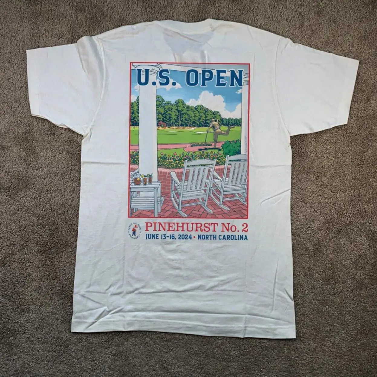 US Open Golf Championship 2024 Pinehurst, unisex t shirt, Essential Piece, Gildan Unisex, Premium Quality Cotton, Lightweight