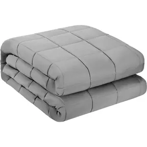 VEVOR Weighted Blanket 88x 104 inch - King Size, 20 lbs Heavy Blanket with Cooling Glass Beads, Soft Breathable for All - Season Use, Suitable for Adults 200 - 250 lbs, Ideal Gift Choice (Grey)VEVOR Super Brand Day