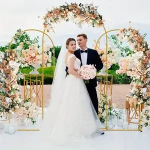 Metal Arch Frame for Balloons and Floral Arrangements, Balloon Arch Decoration, Perfect for Weddings, Engagements, Birthdays, Anniversaries, Indoor/outdoor Party Decor