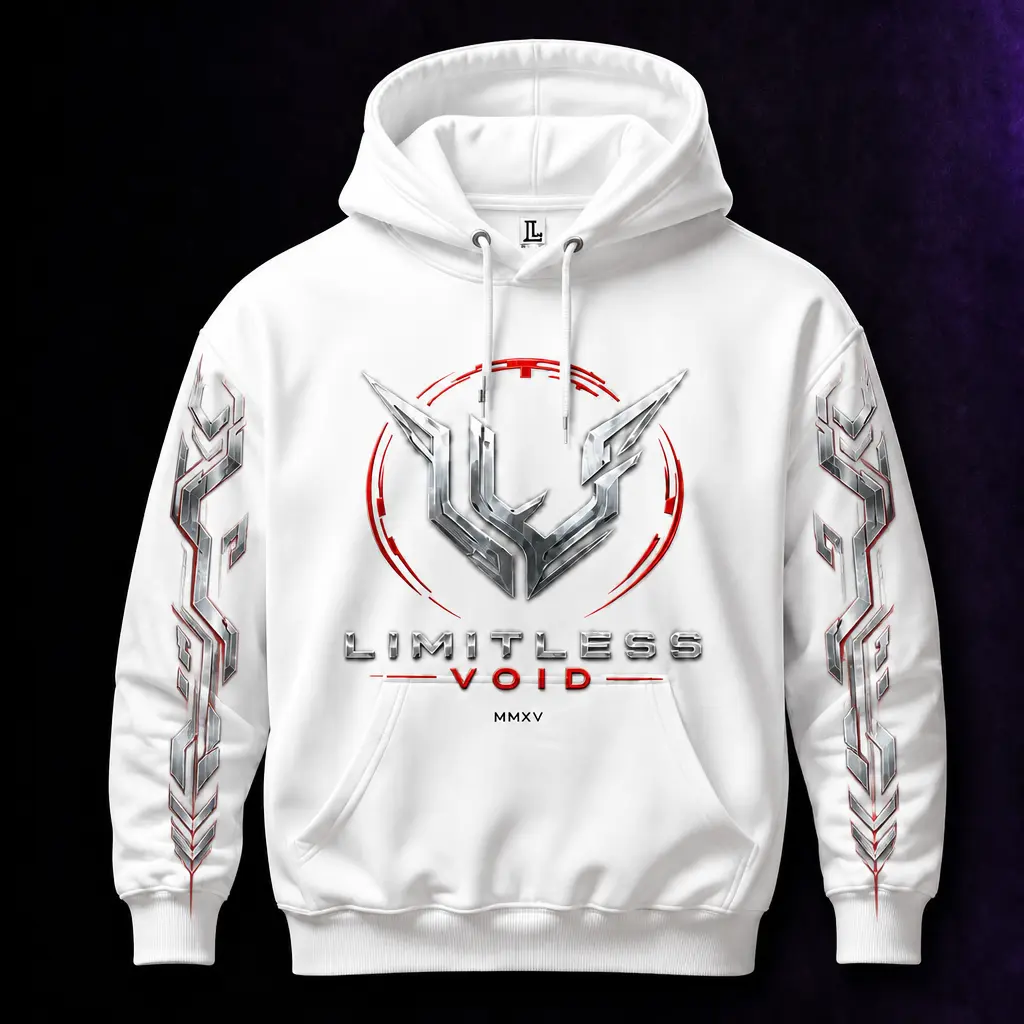 White Void Tech Hoodie