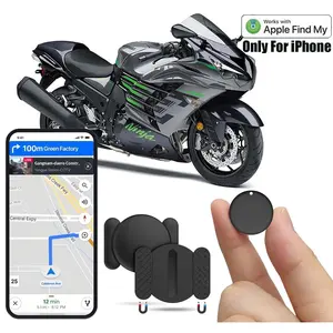 Magnetic GPS Tracker with Adhesive Silicone Cover, Anti-lost Hidden Air Tag for Car, Bike, Motorcycle, Smart & Wearable Devices