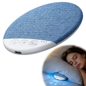 Ultra-Thin Bluetooth Pillow Speaker, Excellent Sound Quality, Ultra-thin At Only 1 cm, Features White Noise For Deep Sleep, Bluetooth 6.0, Perfect for Bedtime Music & Audiobooks, Headphone-Free Sleep Speaker Rechargeable