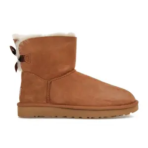UGG Women's Mini Bailey Bow II Chestnut, from StockX