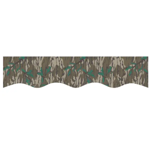 Original Greenleaf Everything Bottom Lands Camo Fireplace Mantel Scarf (78.7*17inch) - Fireplace Mantel Scarf with Camouflage Design