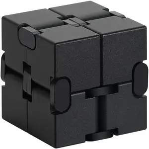New Version Finger Toy Metal Infinite Cube Super Durable, Suitable for Adults and Teens, Sensory, Object Christmas Halloween Thanksgiving Gift