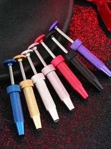 OUFER Stainless Steel Piercing Grabber Push-in Style Quad Prong Bead Ball Holder, Piercing Accessory & Grabber Tool