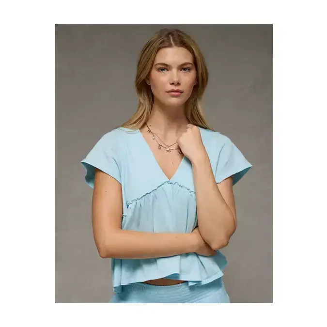 AE Sunchaser Knit Babydoll Swing T-Shirt