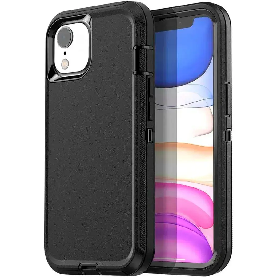 Entronix Case Compatible with iPhone XR - Triple-Layer Heavy Duty Protection