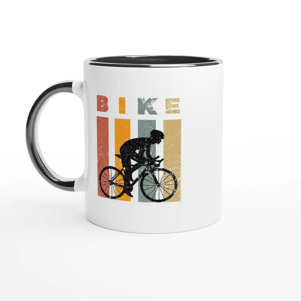 Vintage Vibes Bike Mug for Cycling Enthusiasts - 11oz