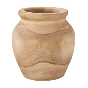Better Homes & Gardens Natural Wood Vase by Dave and Jenny Marrs, 7"