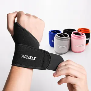 Adjustable Wrist Wrap, 1PC or 2PCS Sports Wrist Support Strap with Thumb Loop for Gym Training, Weightlifting, Basketball and Daily Workouts